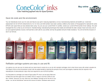 Tablet Screenshot of conecolor.com